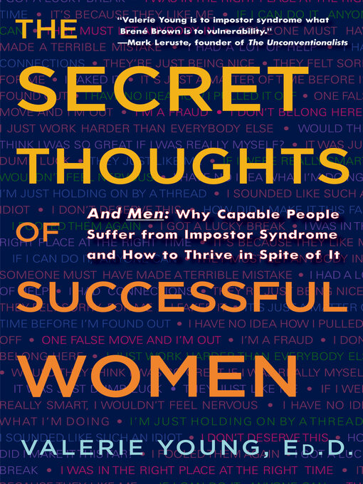Title details for The Secret Thoughts of Successful Women by Valerie Young - Wait list